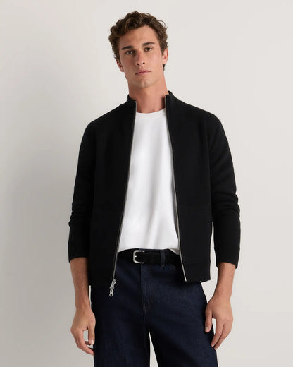 100% Reversible Cashmere Full Zip Sweater - US 4874