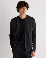 100% Organic Cotton Ribbed Cardigan - US 0806