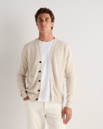 100% Organic Cotton Ribbed Cardigan - US 2146