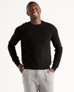 Mongolian Spring Cashmere Waffle Sweatshirt - US 6078