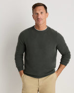Mongolian Cashmere Waffle Sweatshirt - US 8879