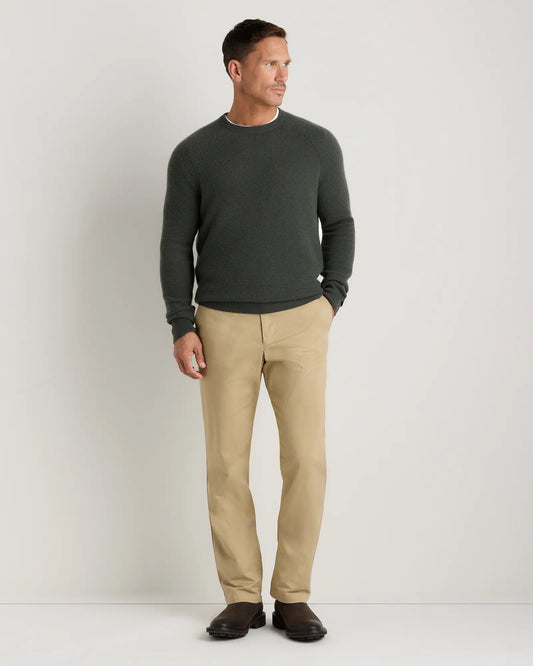 Mongolian Cashmere Waffle Sweatshirt - US 8879