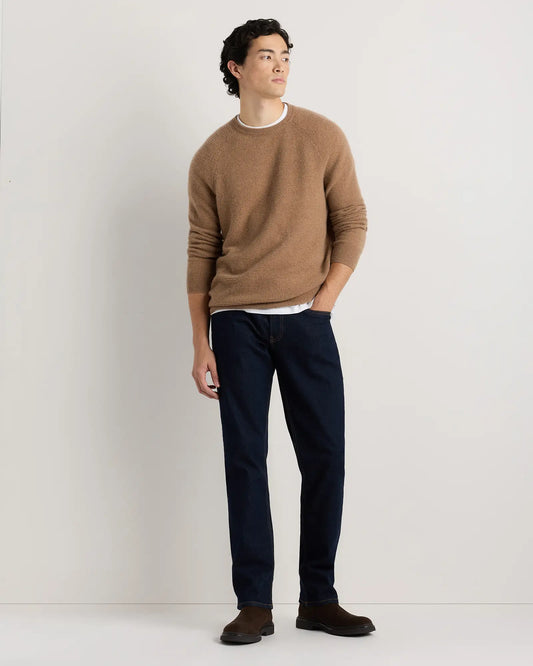 Mongolian Cashmere Waffle Sweatshirt - US 0966