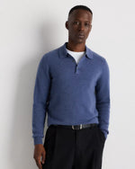 Mongolian Cashmere Polo Sweater - US 5413