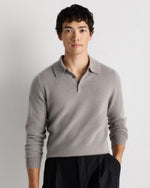 Mongolian Cashmere Polo Sweater - US 0465