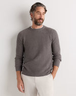 Mongolian Cashmere Fisherman Crewneck Sweater - US 4831
