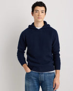 Mongolian Cashmere Fisherman Pullover Hoodie - US 5067