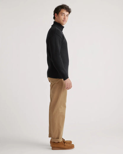 100% Organic Cotton Turtleneck Sweater - US 6870