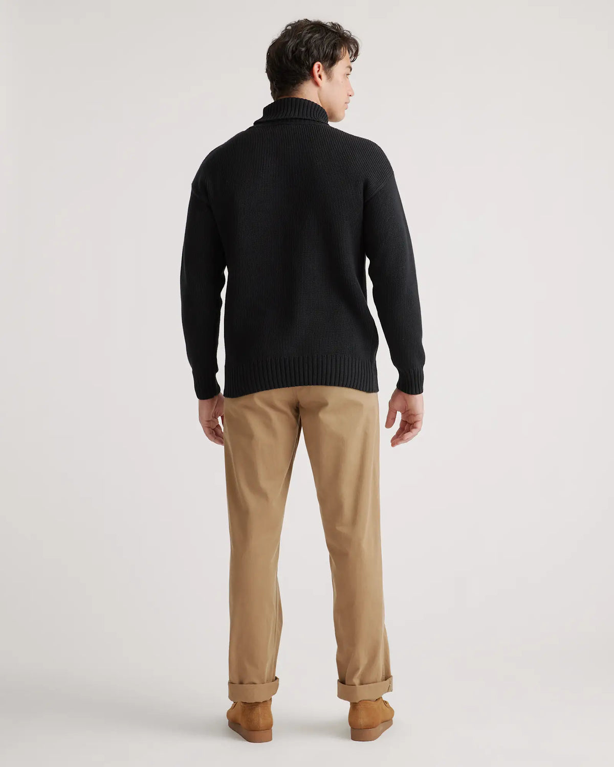 100% Organic Cotton Turtleneck Sweater - US 6870