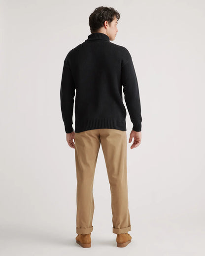 100% Organic Cotton Turtleneck Sweater - US 6870