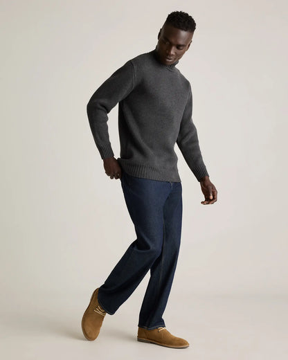100% Organic Cotton Turtleneck Sweater - US 0804