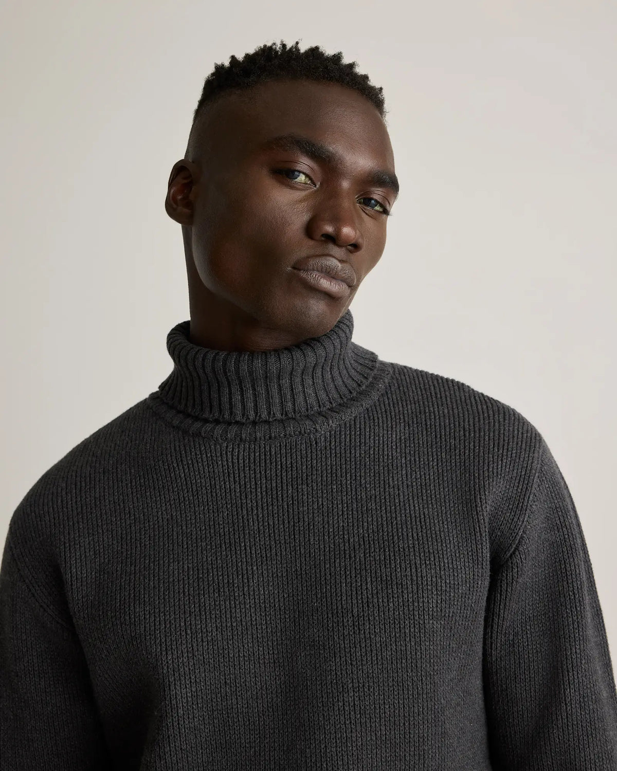 100% Organic Cotton Turtleneck Sweater - US 0804