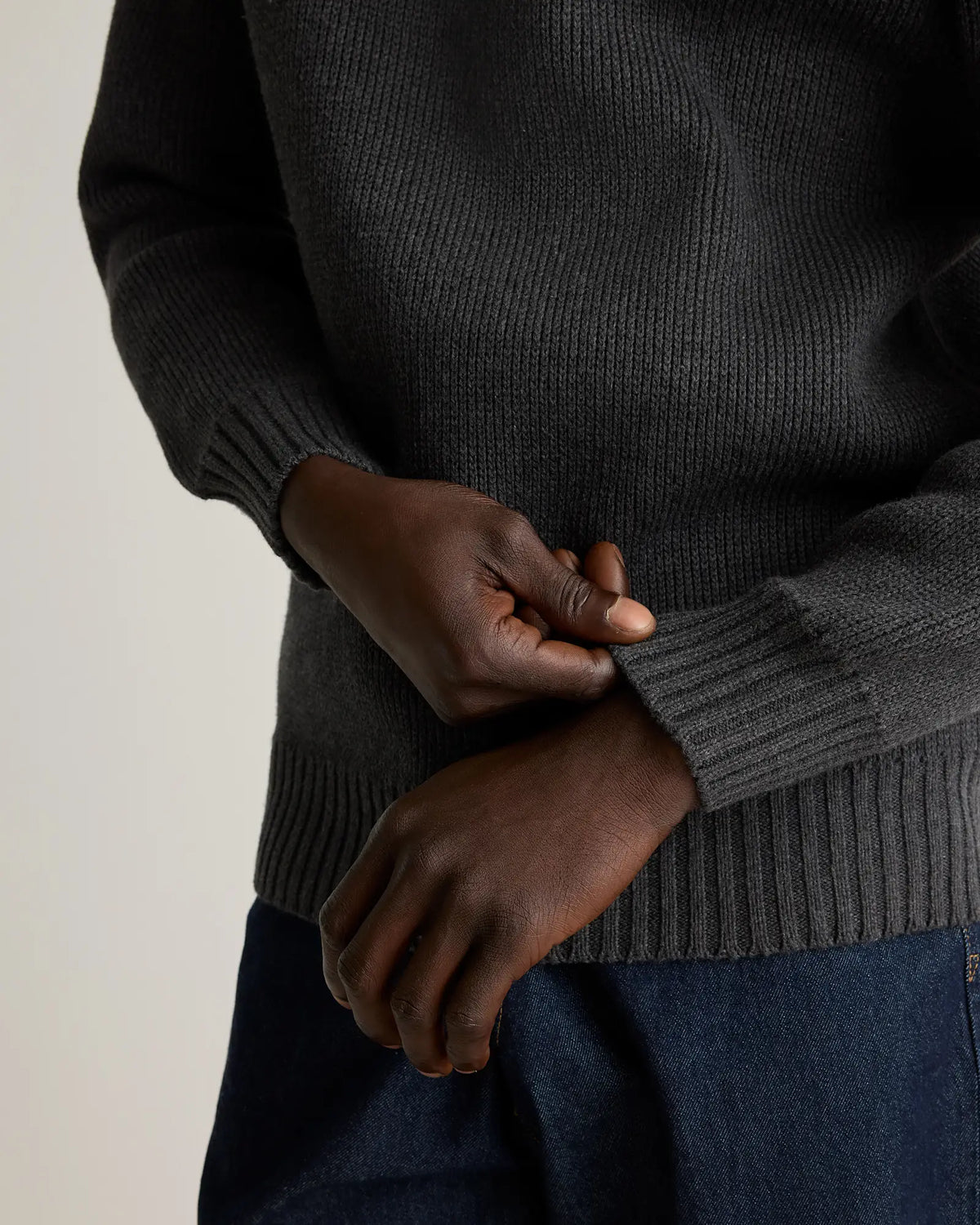 100% Organic Cotton Turtleneck Sweater - US 0804