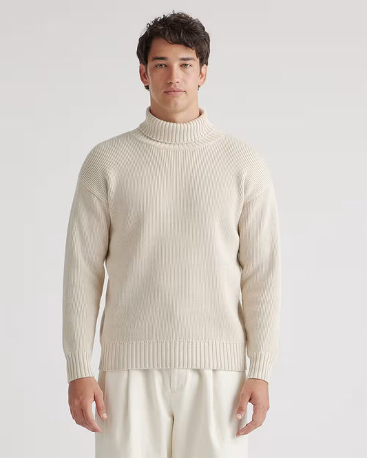 100% Organic Cotton Turtleneck Sweater - US 3533
