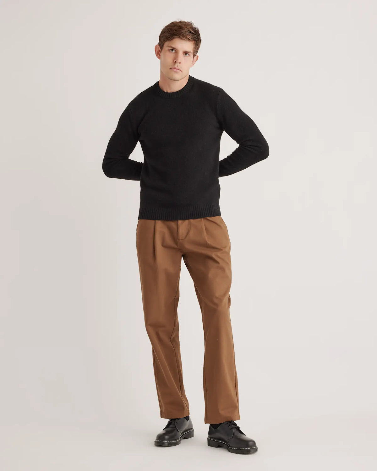 100% Yak Wool Crewneck Sweater - US 5479