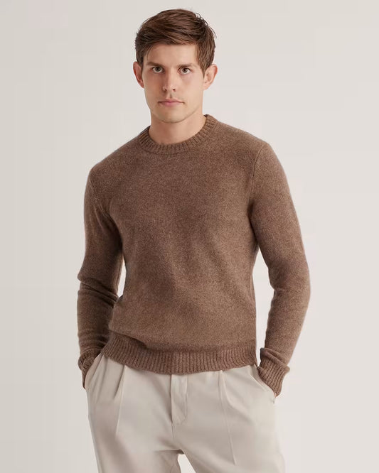 100% Yak Wool Crewneck Sweater - US 8694