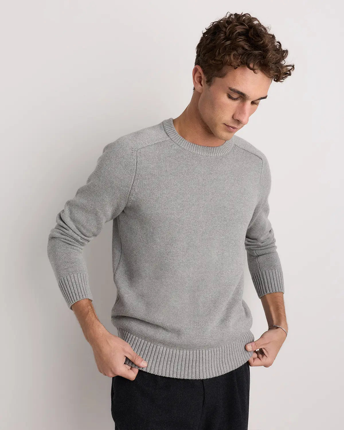 100% Organic Cotton Crewneck Sweater - US 0877