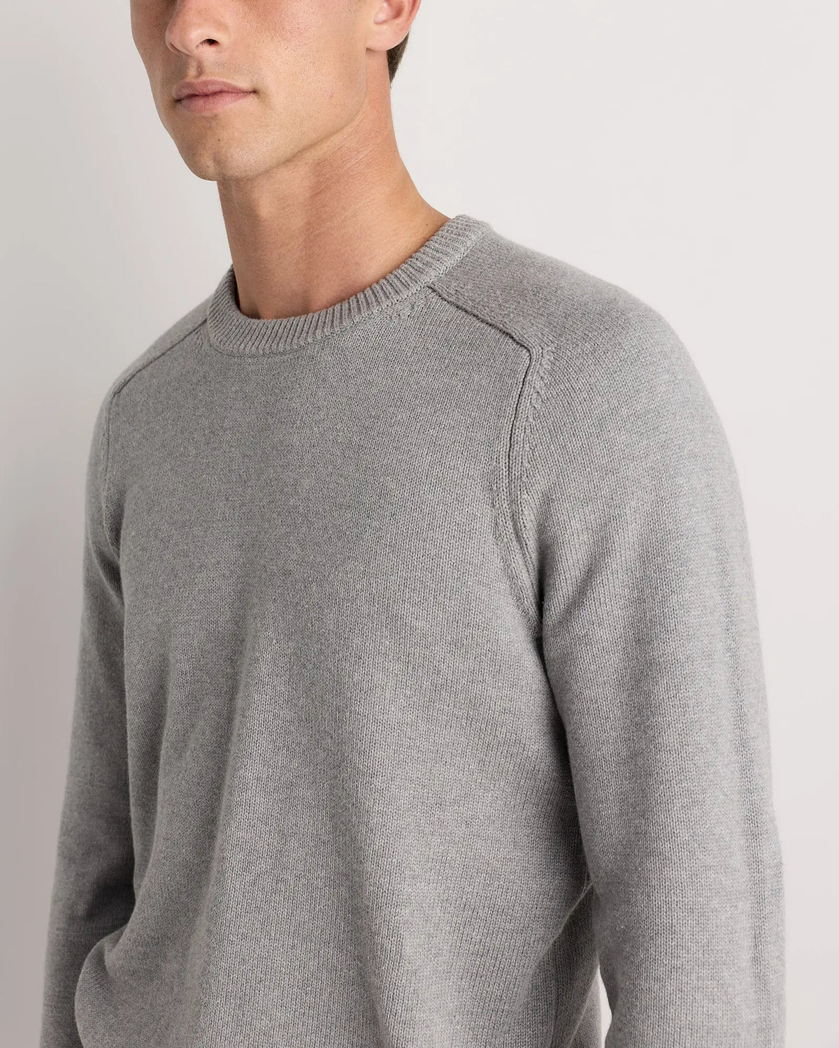 100% Organic Cotton Crewneck Sweater - US 0877