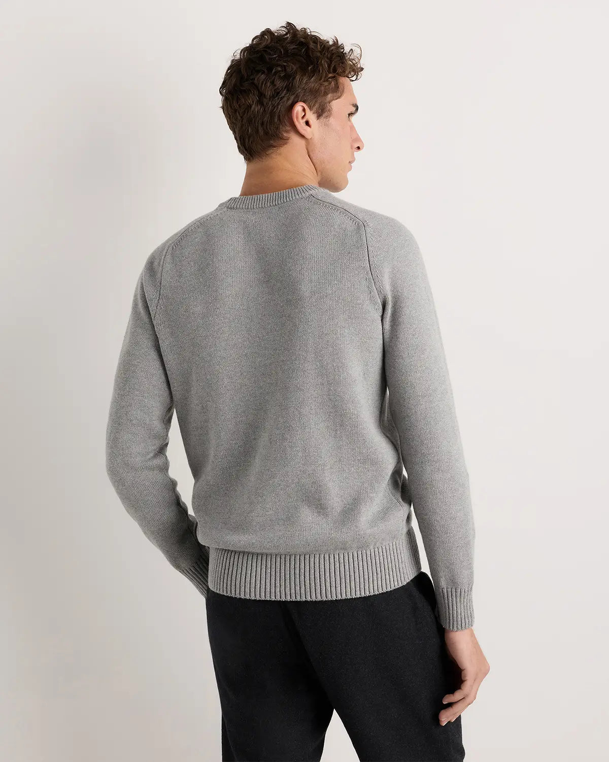 100% Organic Cotton Crewneck Sweater - US 0877