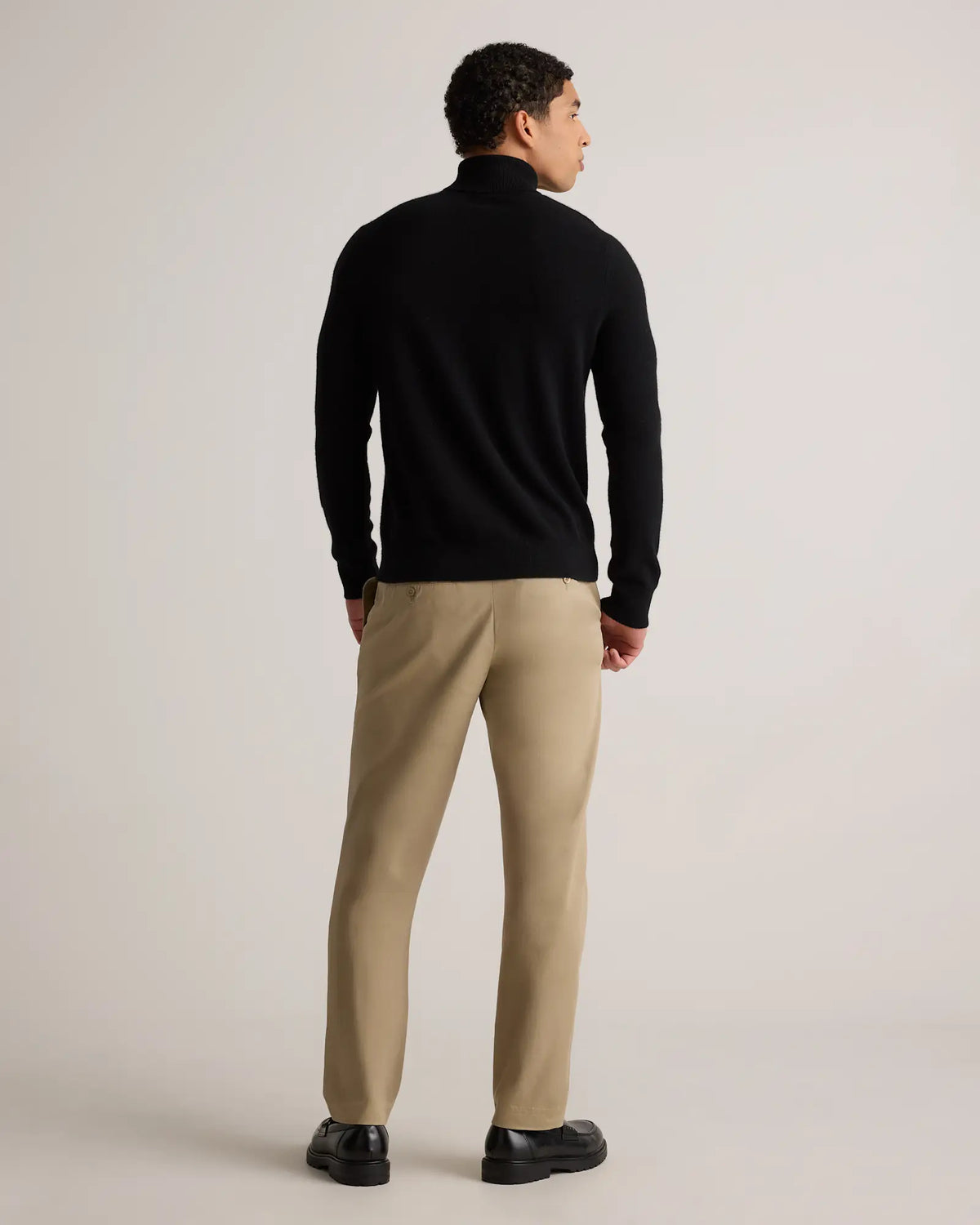 Mongolian Cashmere Turtleneck Sweater - US 4957