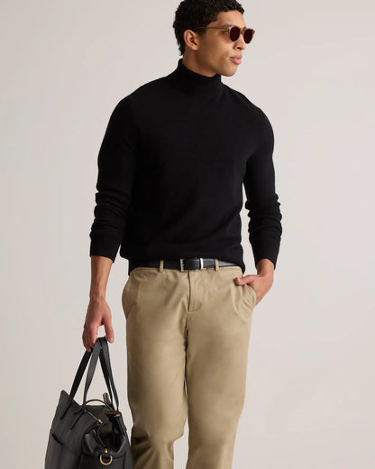 Mongolian Cashmere Turtleneck Sweater - US 4957