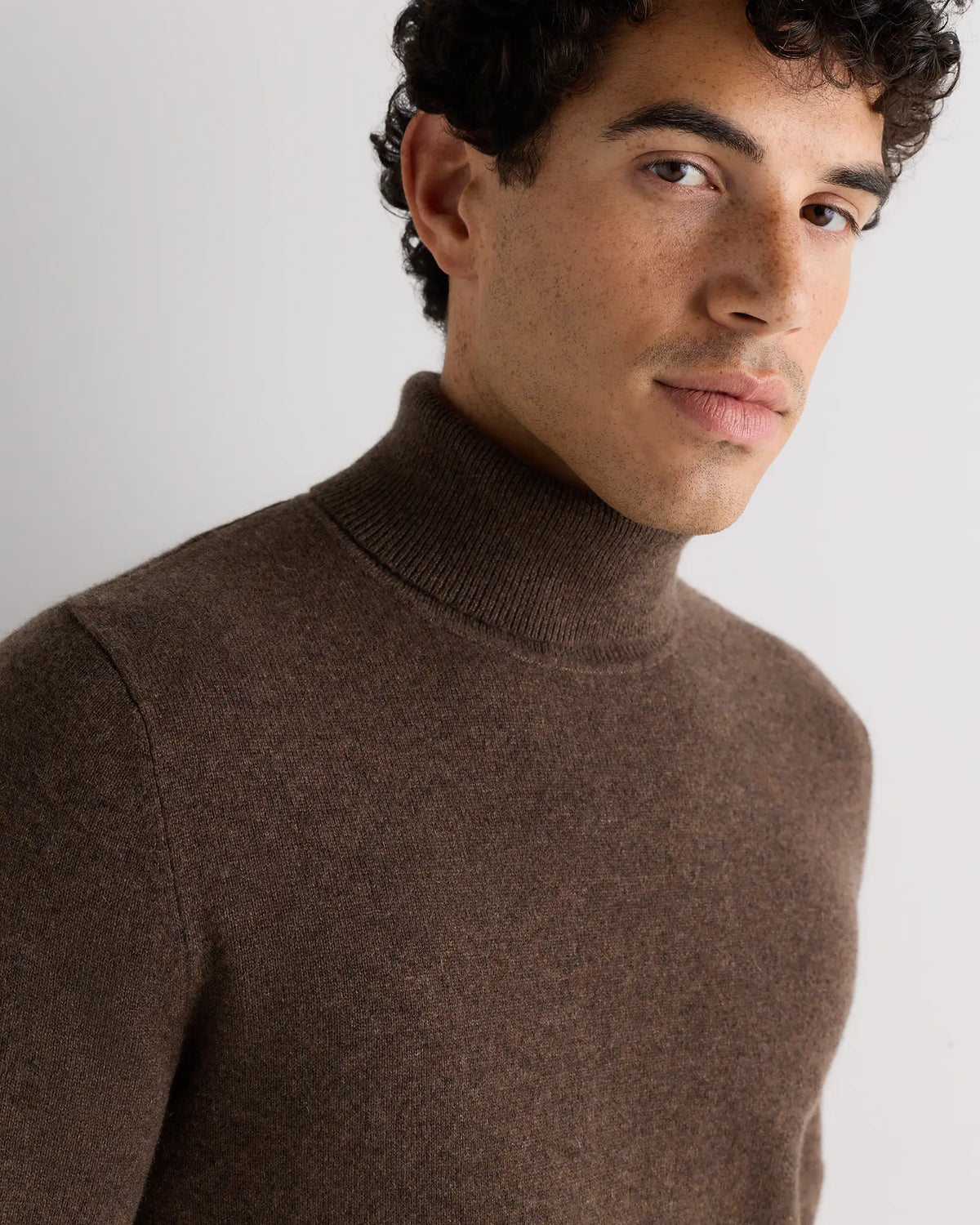 Mongolian Cashmere Turtleneck Sweater - US 1923