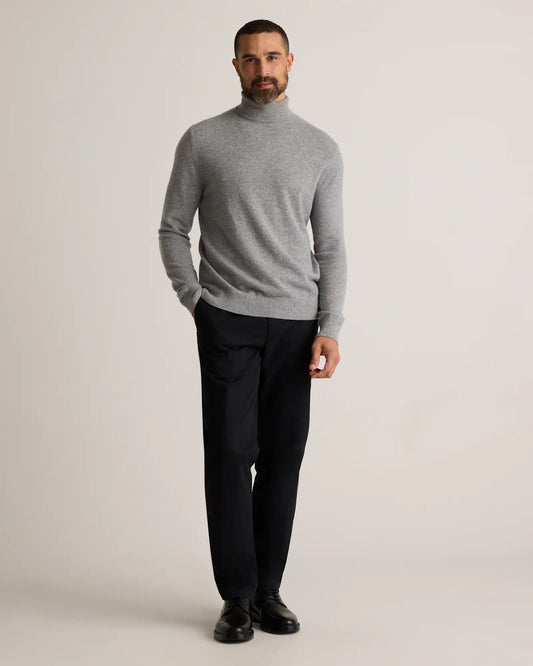 Mongolian Cashmere Turtleneck Sweater - US 4106