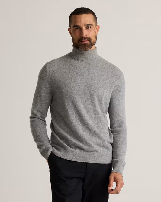 Mongolian Cashmere Turtleneck Sweater - US 4106
