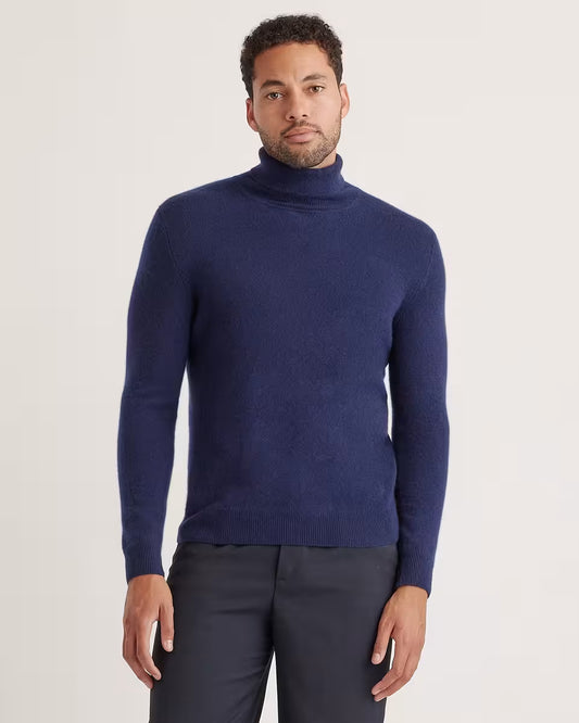 Mongolian Spring Cashmere Turtleneck Sweater - US 4426