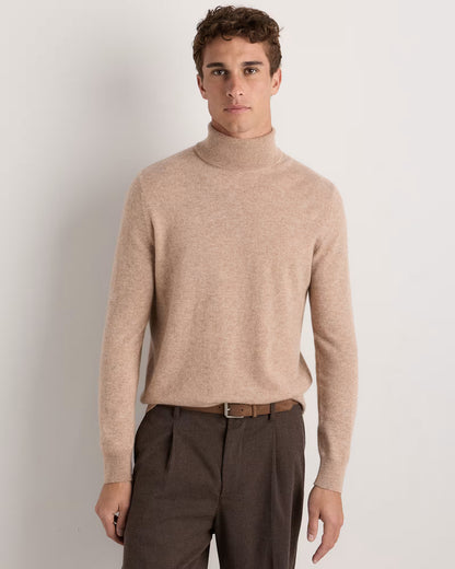Mongolian Cashmere Turtleneck Sweater - US 7237