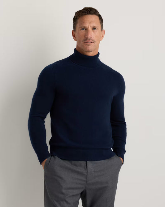 Mongolian Cashmere Turtleneck Sweater - US 2637
