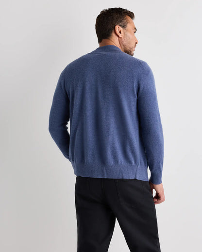 Mongolian Cashmere Full Zip Sweater - US 7281
