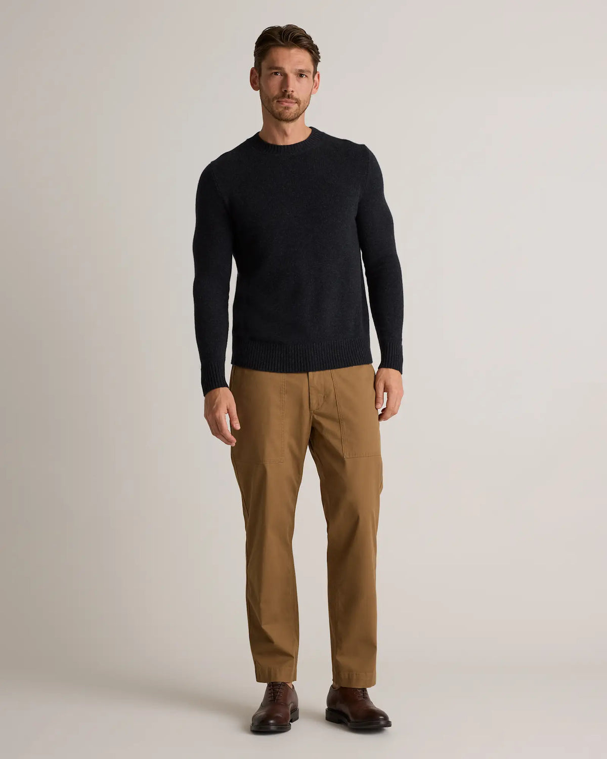 Luxe Baby Cashmere Crewneck Sweater - US 9147