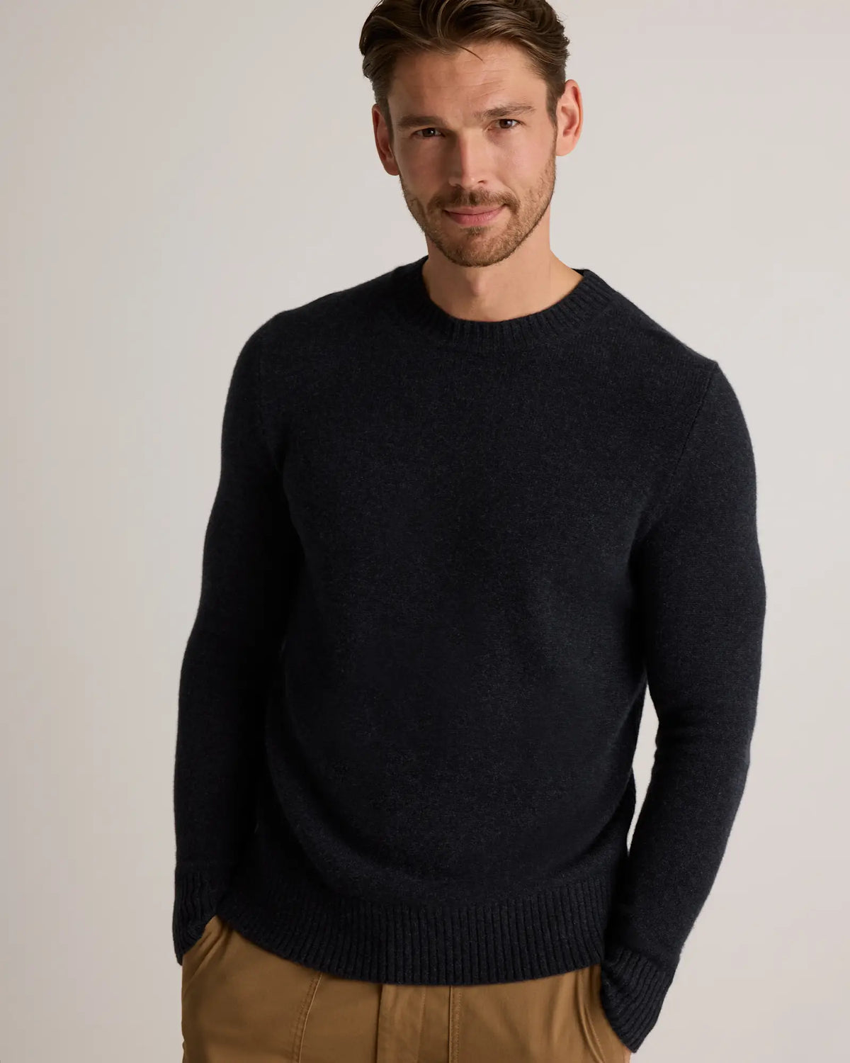 Luxe Baby Cashmere Crewneck Sweater - US 9147
