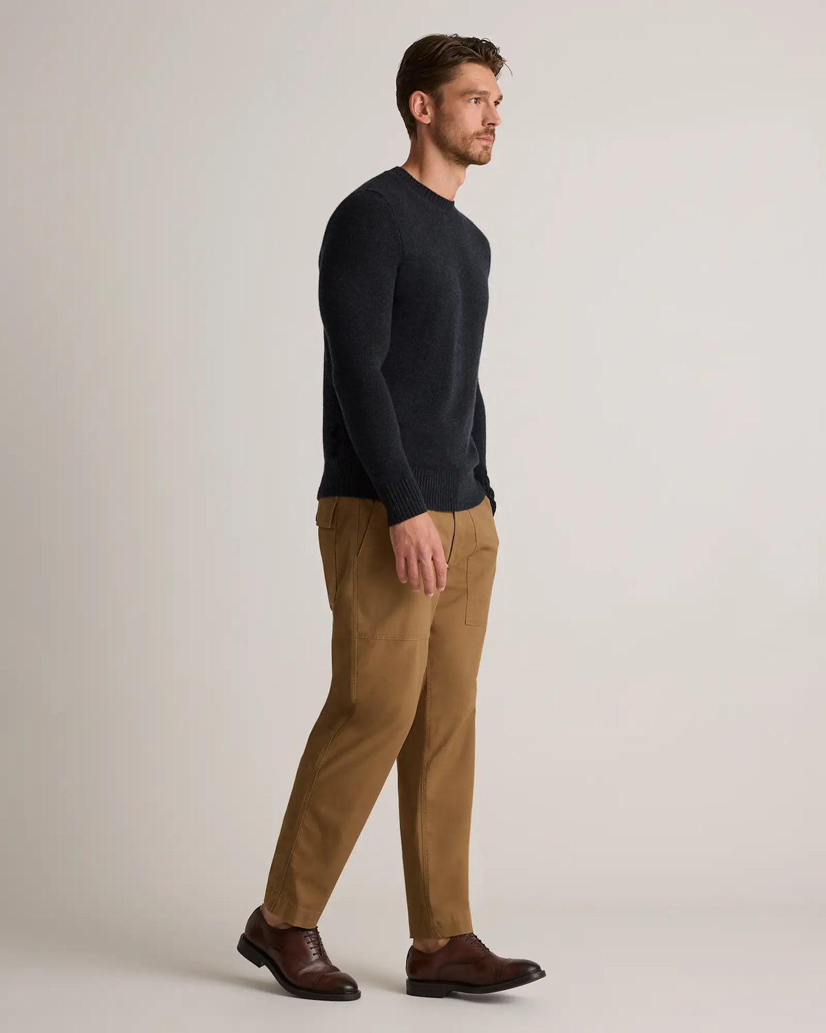 Luxe Baby Cashmere Crewneck Sweater - US 9147