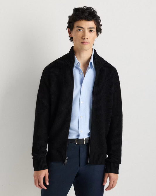 Australian Merino Wool Full Zip Sweater - US 7421