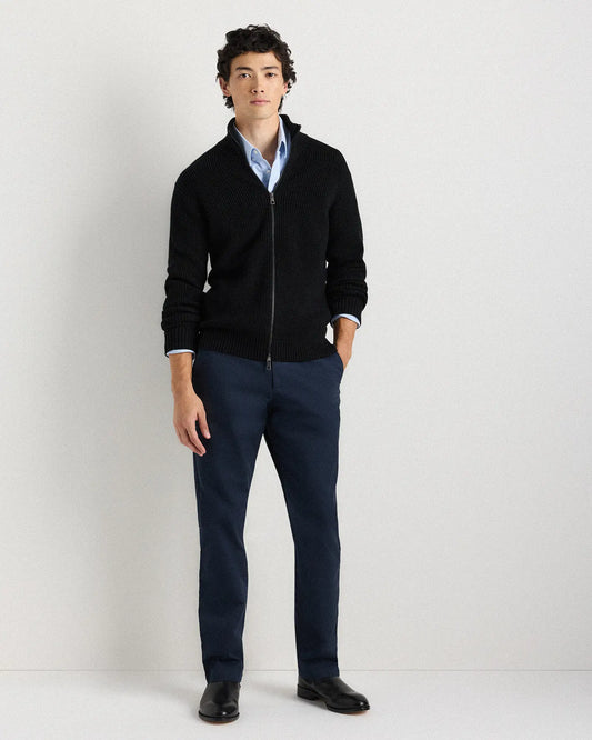 Australian Merino Wool Full Zip Sweater - US 7421