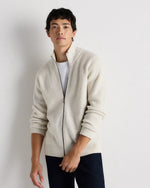 Australian Merino Wool Full Zip Sweater - US 0376