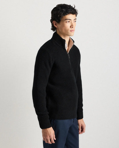 Australian Merino Wool Half Zip Sweater - US 0362