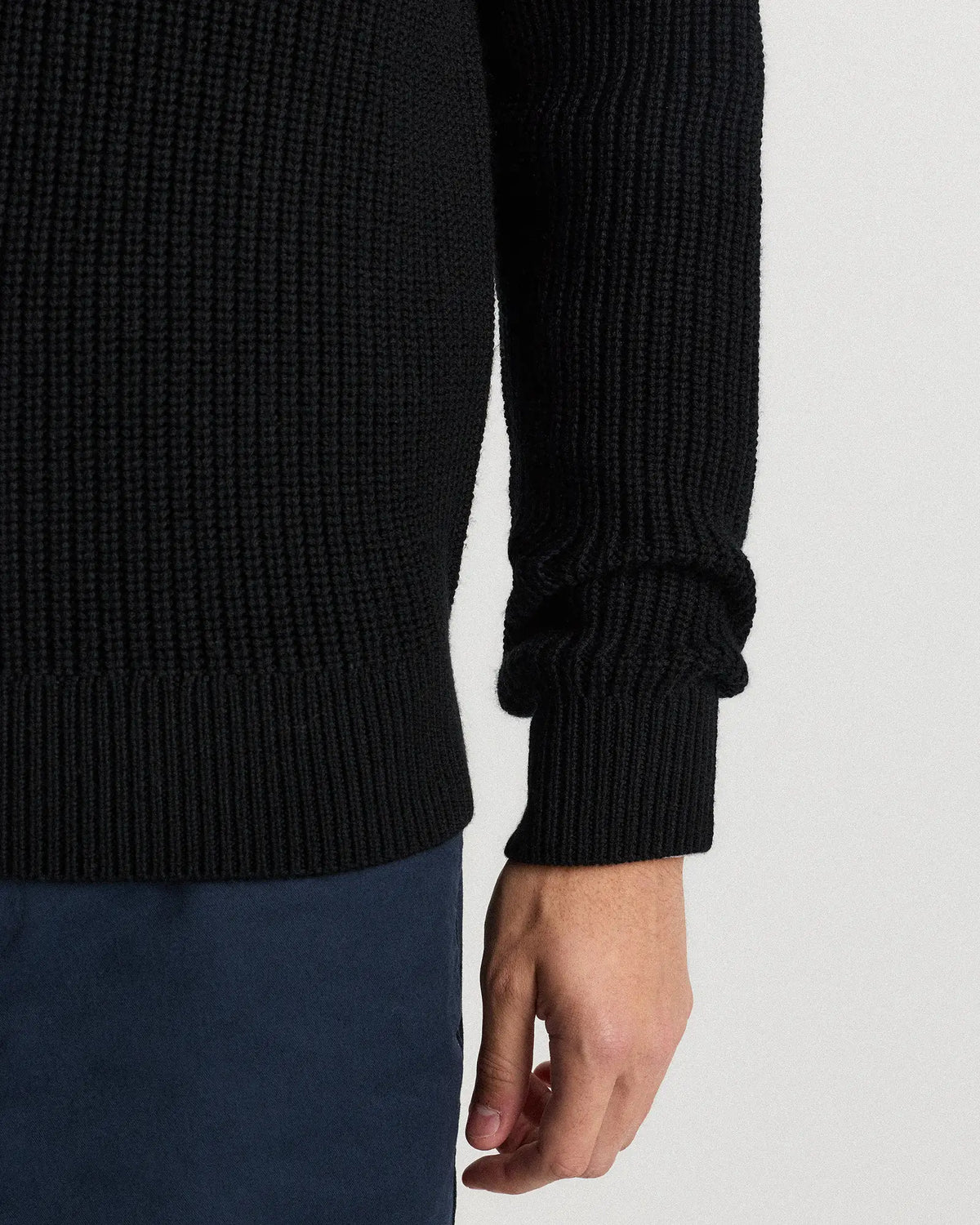 Australian Merino Wool Half Zip Sweater - US 0362