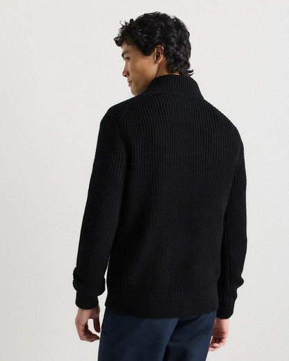 Australian Merino Wool Half Zip Sweater - US 0362