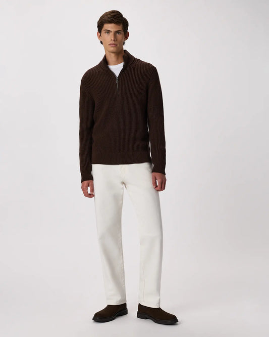 Australian Merino Wool Half Zip Sweater - US 8938