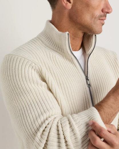 Australian Merino Wool Half Zip Sweater - US 6700