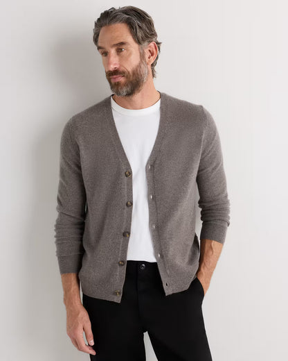 Mongolian Cashmere Cardigan Sweater - US 5110
