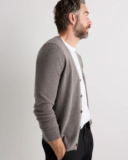 Mongolian Cashmere Cardigan Sweater - US 5110