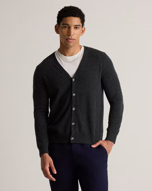 Mongolian Cashmere Cardigan Sweater - US 4504