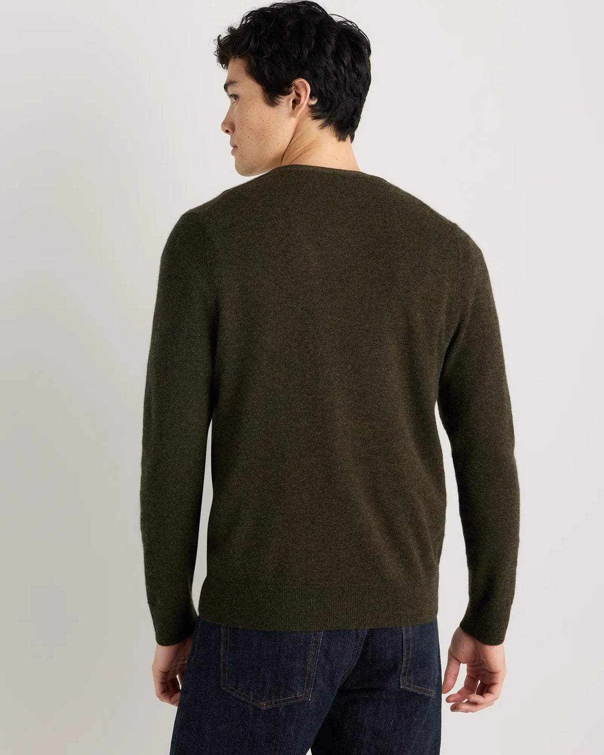 Mongolian Cashmere Cardigan Sweater - US 9033