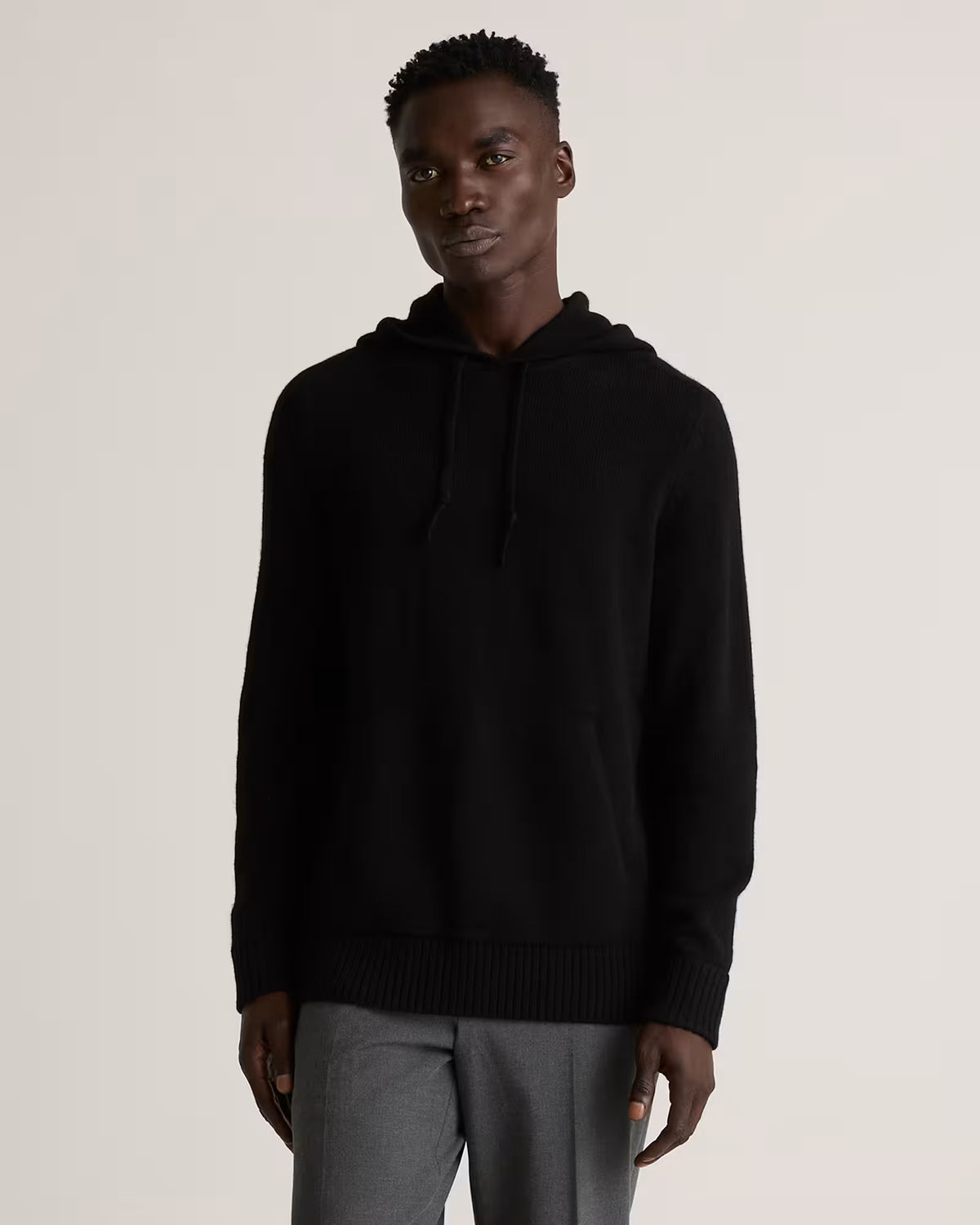 100% Yak Wool Pullover Hoodie - US 3128