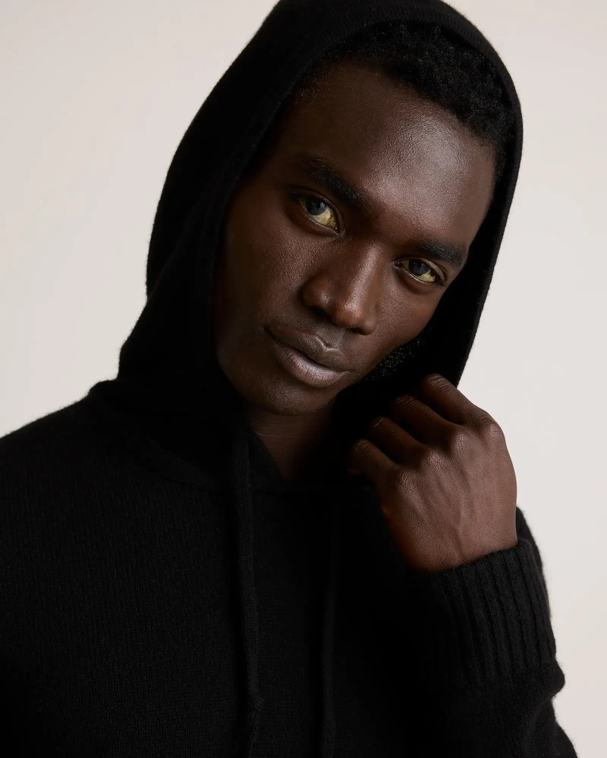 100% Yak Wool Pullover Hoodie - US 3128