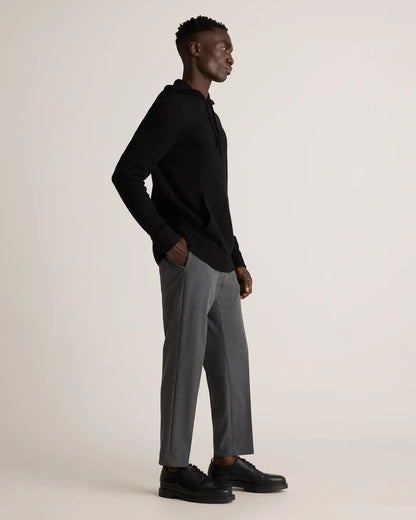 100% Yak Wool Pullover Hoodie - US 3128